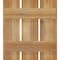 Ekena Millwork Spaced Board-n-Batten Shutters, Rough Sawn Western Red Cedar, 17 1/8W x 19H, PR RBS06S17X019RWR - alternate 2